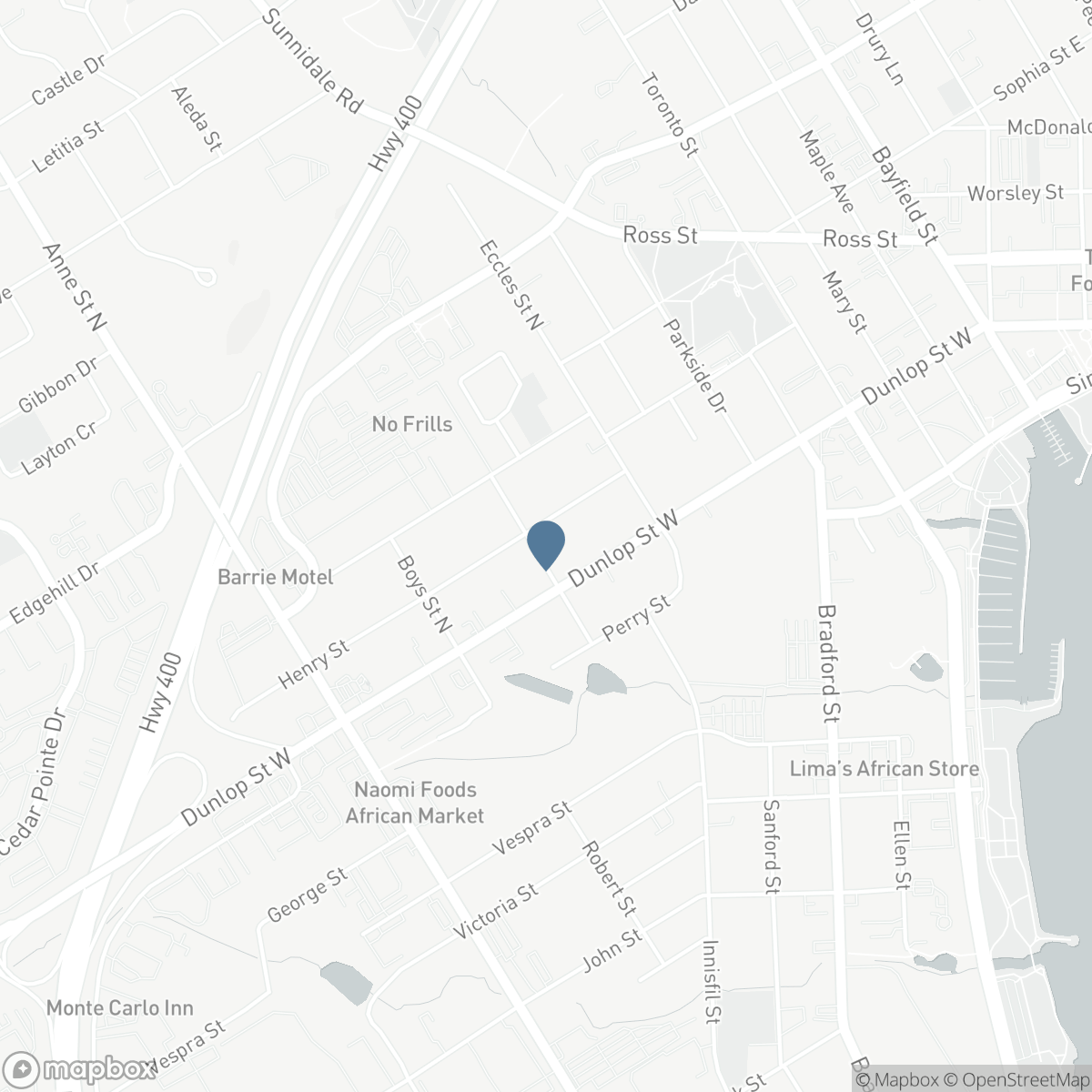 11 FRANCES STREET N, Barrie, Ontario L4N 1Z1